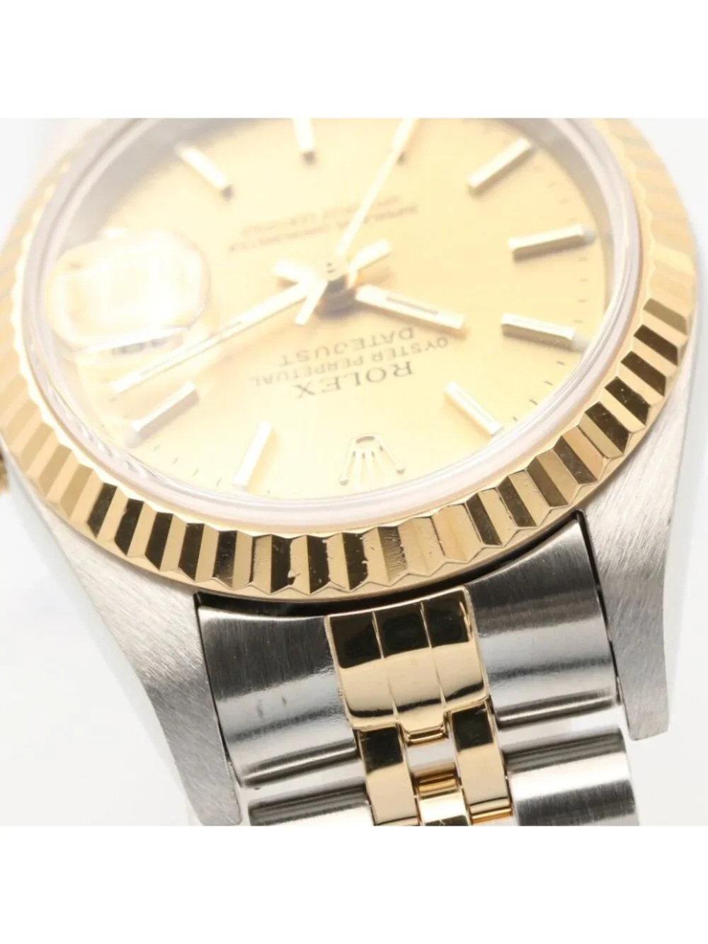 Rolex Watch Datejust P Number 18K Stainless Steel